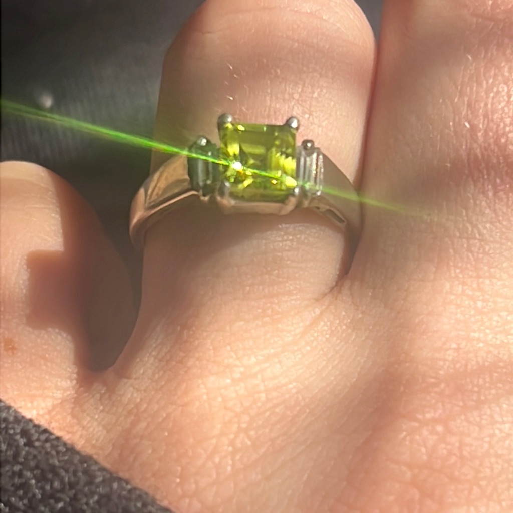 Stunning Elbaite Tourmaline Ring